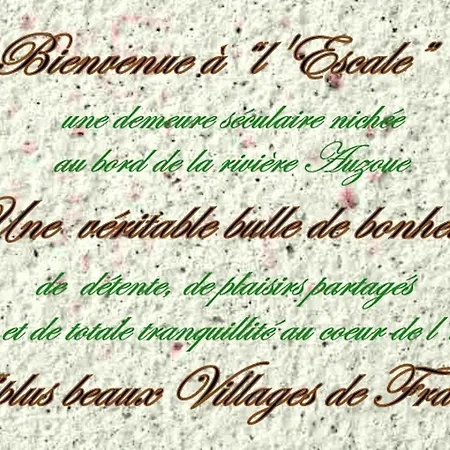 L'escale * Fources